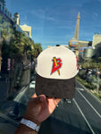 Trappers Cup Snap (Black/Oatmeal/Red