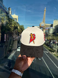 Trappers Cup Snap (Black/Oatmeal/Red