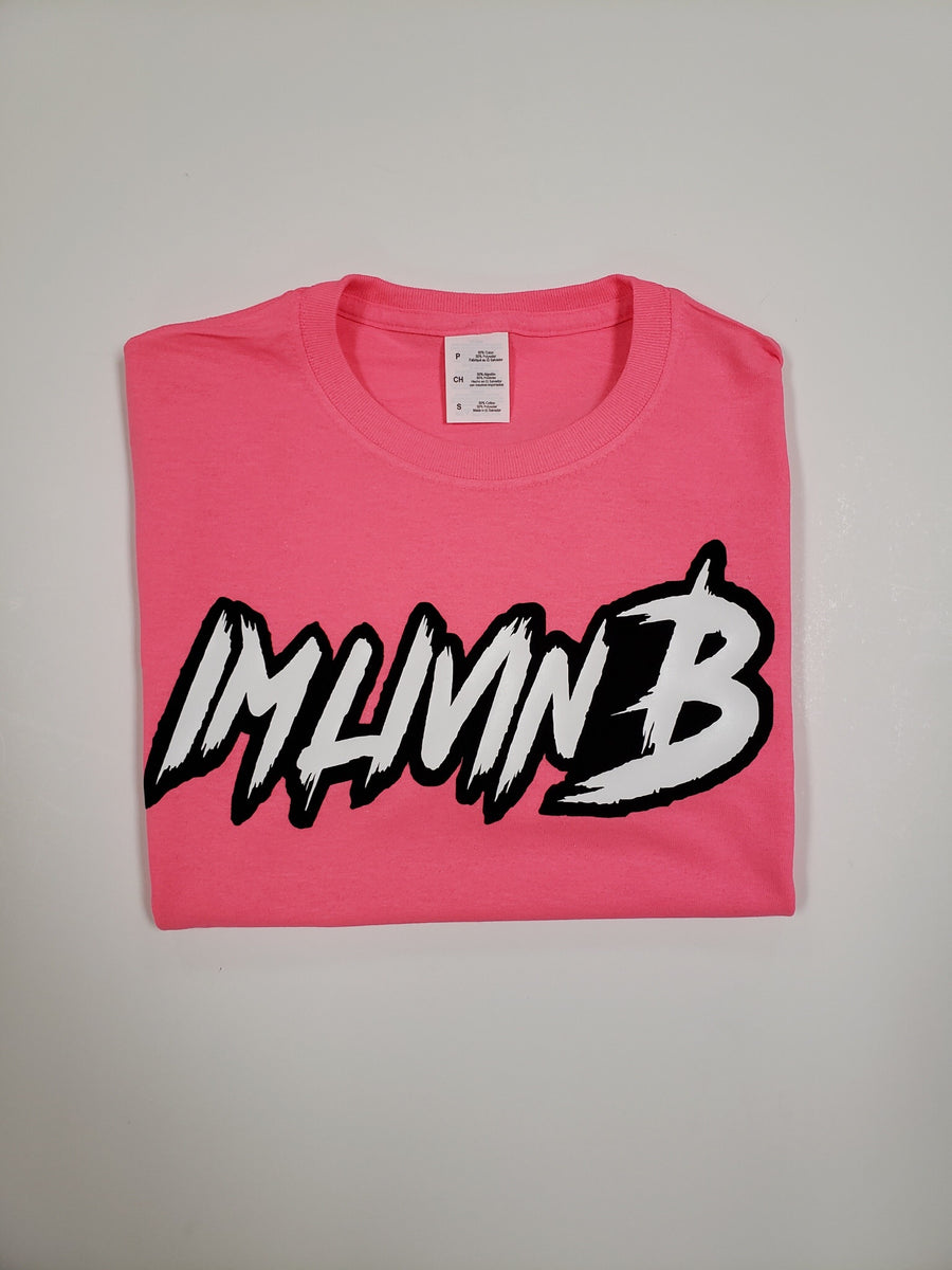 3D Ruff Logo T Neon Pink – ImLivinB